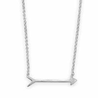 Necklaces : Sterling Silver Arrow Necklace
