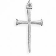 Sterling Silver Cross of Nails