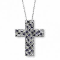 Sterling Silver Message of The Cross Pendant