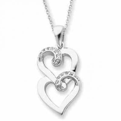To My Sister Sterling Silver Pendant -  - QG-QSX234