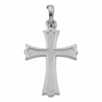 Sterling Silver Trinity Cross Pendant