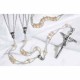 Imitation Mother of Pearl Ladder Lasso Rosary - 886083193811 - TC731