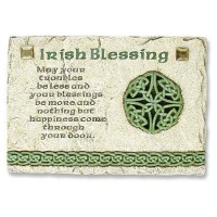 Irish Blessing Wall Plaque