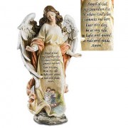 12in. Guardian Angel w/Children Figurine