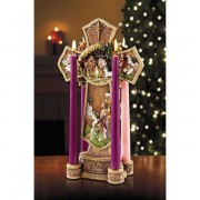 13.5in. Nativity Cross Advent Wreath 13.5in. Nativity Cross Advent Wreath