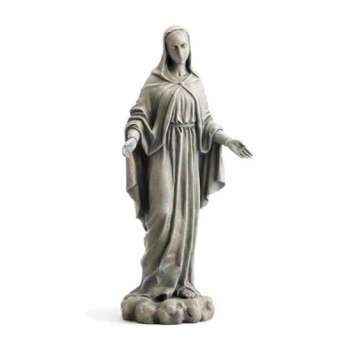 24in. Our Lady Of Grace Garden Resin Statue - 886083363085 - WC789