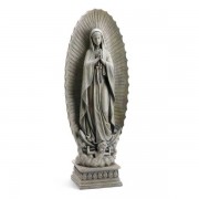 37.5in. Our Lady Of Guadalupe Garden Statue