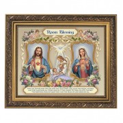 Room Blessing Gold Tone Framed Print