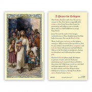 25-pk Welcome the Stranger Holy Prayer Card - 25/pk 25-pk Welcome the Stranger Holy Prayer Card - 25/pk