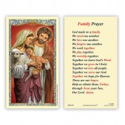 25-pk Holy Family Holy Prayer Card - 25/pk 25-pk Holy Family Holy Prayer Card - 25/pk