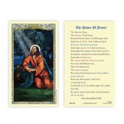 25-pk Christ in the Garden Laminated Holy Prayer Card - 25/pk 25-pk Christ in the Garden Laminated Holy Prayer Card - 25/pk
