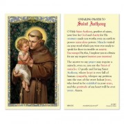 25-pk Saint Anthony Unfailing Prayer Laminated Holy Prayer Card - 25/pk 25-pk Saint Anthony Unfailing Prayer Laminated Holy Prayer Card - 25/pk