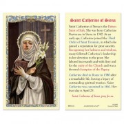 25-pk Saint Catherine of Siena Laminated Holy Prayer Card - 25/pk 25-pk Saint Catherine of Siena Laminated Holy Prayer Card - 25/pk