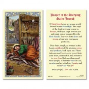 25-pk Sleeping Saint Joseph Laminated Holy Prayer Card - 25/pk 25-pk Sleeping Saint Joseph Laminated Holy Prayer Card - 25/pk