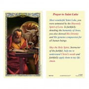 25-pk Saint Luke Laminated Holy Prayer Card - 25/pk