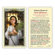 25-pk Saint Philomena Laminated Holy Prayer Card - 25/pk