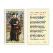 25-pk Saint John Bosco Laminated Holy Prayer Card - 25/pk