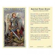 25-pk Saint Michael Laminated Holy Prayer Card - 25/pk