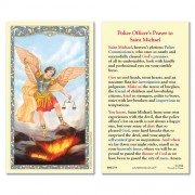 25-pk Saint Michael Laminated Holy Prayer Card - 25/pk