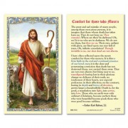 25-pk Christ the Good Shepherd - Comfort for Those Who Mourn Laminated Holy Prayer Card - 25/pk 25-pk Christ the Good Shepherd - Comfort for Those Who Mourn Laminated Holy Prayer Card - 25/pk