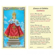 25-pk Infant of Prague Laminated Holy Prayer Card - 25/pk 25-pk Infant of Prague Laminated Holy Prayer Card - 25/pk