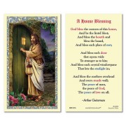 25-pk A House Blessing Laminated Holy Prayer Card - 25/pk