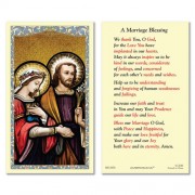 25-pk Wedding at Cana - Marriage Blessing Laminated Holy Prayer Card - 25/pk 25-pk Wedding at Cana - Marriage Blessing Laminated Holy Prayer Card - 25/pk