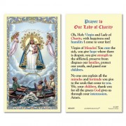 25-pk Caridad del Cobre Laminated Holy Prayer Card - 25/pk 25-pk Caridad del Cobre Laminated Holy Prayer Card - 25/pk