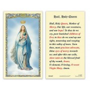 25-pk Mary, Queen of Heaven Laminated Holy Prayer Card - 25/pk