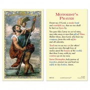 25-pk Saint Christopher Laminated Holy Prayer Card - 25/pk 25-pk Saint Christopher Laminated Holy Prayer Card - 25/pk