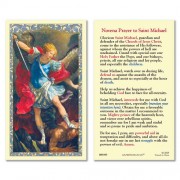 25-pk Saint Michael (Reni) Laminated Holy Prayer Card - 25/pk