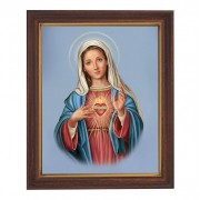 Immaculate Heart Wood Framed Print