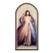Arched Plaque - Divine Mercy Arched Plaque - Divine Mercy