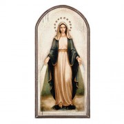 Arched Plaque - Our Lady of Grace Arched Plaque - Our Lady of Grace