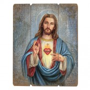 Wood Pallet Sign - Adams: Sacred Heart Wood Pallet Sign - Adams: Sacred Heart