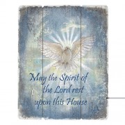 Wood Pallet Sign - May the Spirit of the Lord Rest Upon This House Wood Pallet Sign - May the Spirit of the Lord Rest Upon This House