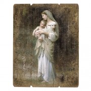 Wood Pallet Sign - Bouguereau: L'Innocence Wood Pallet Sign - Bouguereau: L'Innocence