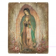 Wood Pallet Sign - Our Lady of Guadalupe (B3123) Wood Pallet Sign - Our Lady of Guadalupe (B3123)