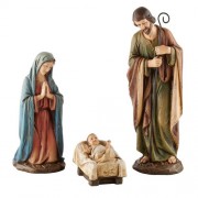 16" H Three Piece Nativity Set 16" H Three Piece Nativity Set