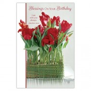 Blessings on Your Birthday Card