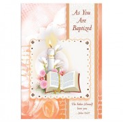 As You Are Baptized Card As You Are Baptized Card