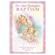 On a Sweet Granddaughter's Baptism Card