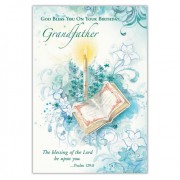 God Bless You on Your Birthday, Grandfather Card