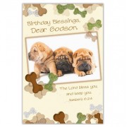 Birthday Blessings, Dear Godson Card Birthday Blessings, Dear Godson Card