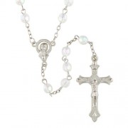 White Crystal Rosary White Crystal Rosary