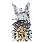 Saint Christopher/Guardian Angel Visor Clips