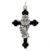 Black Enamel First Communion Medal (BK-12829) Black Enamel First Communion Medal (BK-12829)