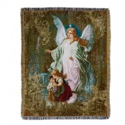Guardian Angel Tapestry Throw Blanket