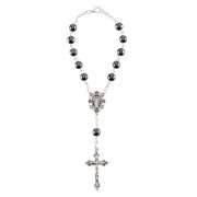 Hematite Auto Rosary