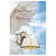 Dear Priest Birthday Card